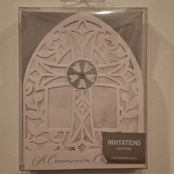 First Communion Invitations - 2 Packs - Picture 3 of 4